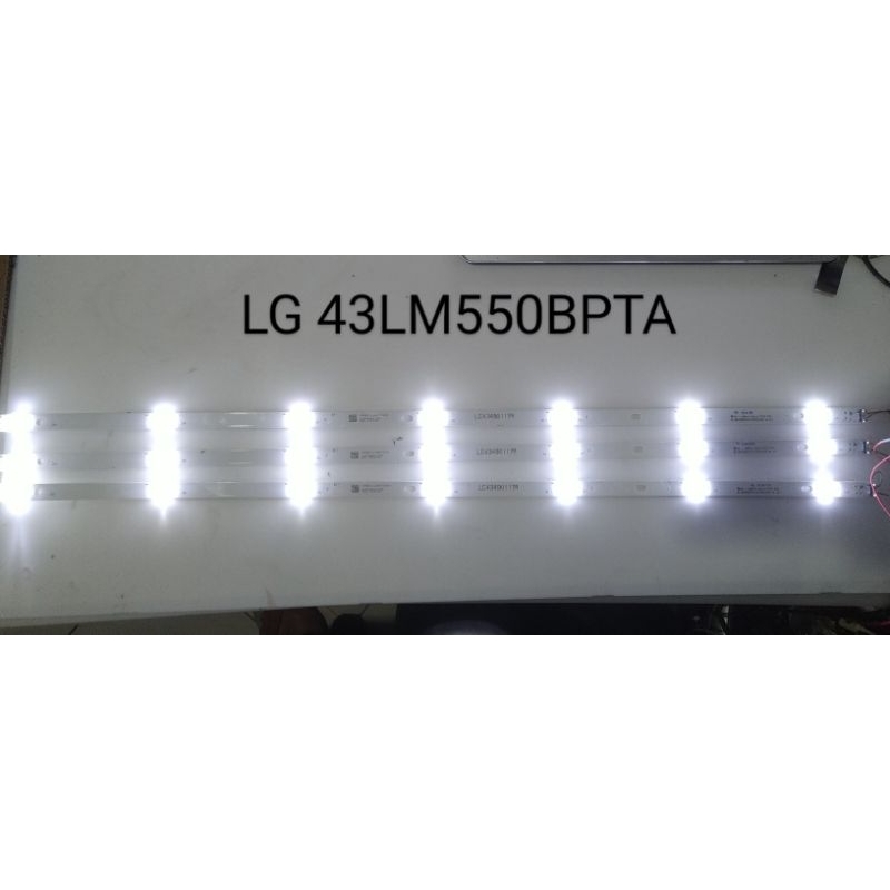 Lampu backlight bl tv lg 43lm5500pta