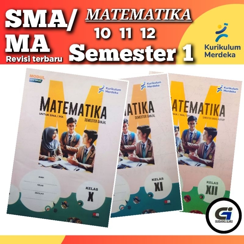 LKS KUMER MATEMATIKA SMK/MAK KELAS X 10 11 12 semester 1 l putra nugraha
