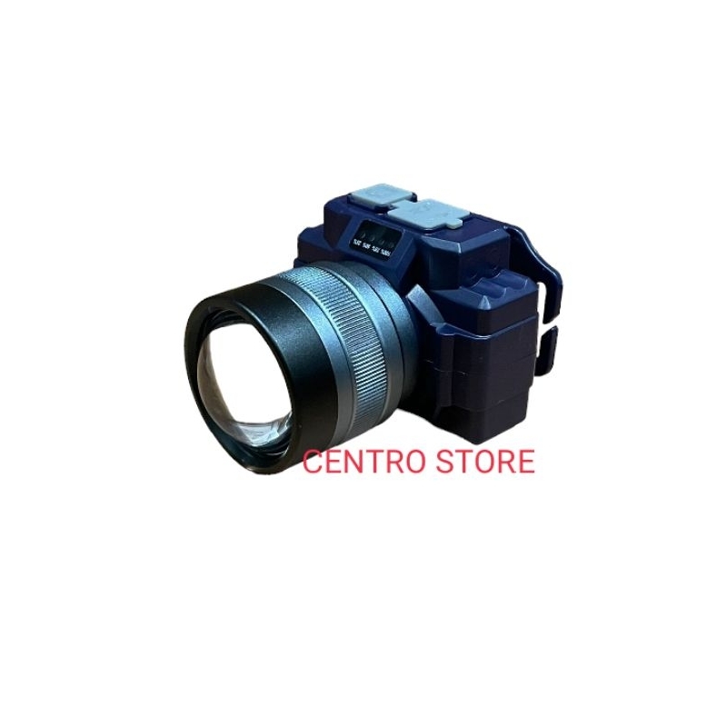 SENTER KEPALA LED ZOOM MAXPOWER 3 CAHAYA