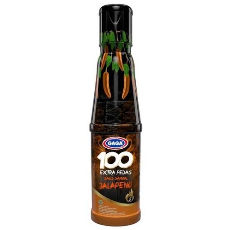 

GAGA 100 SAUS SAMBAL JALAPENO NETTO 135 ML