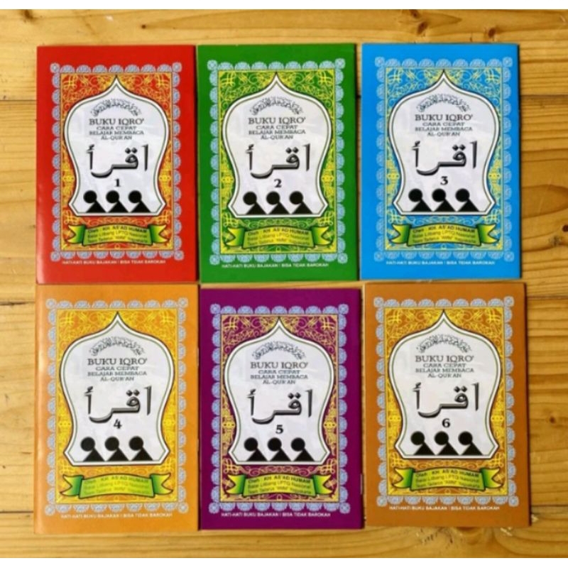 

BUKU IQRO PERJILID UK KECIL JILI 1 SAMPAI 6