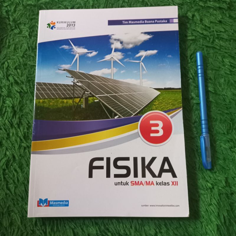 ORIGINAL BUKU FISIKA KELAS 12 SMA/MA BARU