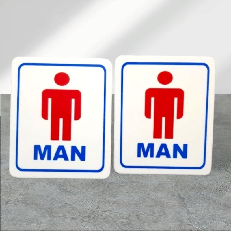 

Acrylic sign board MAN/WOMAN (PRIA/WANITA)