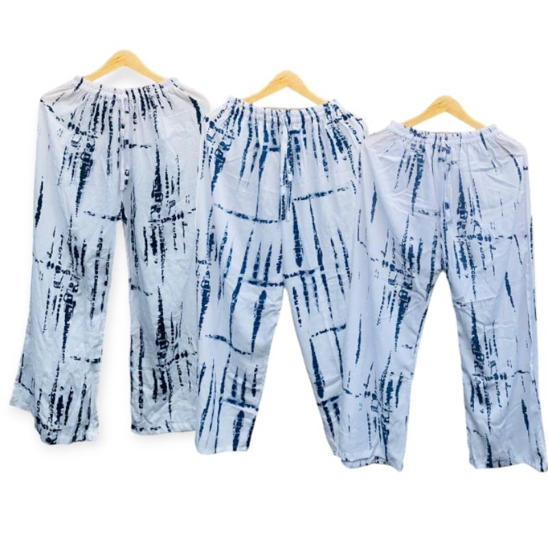 Kulot Bali Motif Garis - Garis || Kulot Motif Tulang Garis Bali Premium