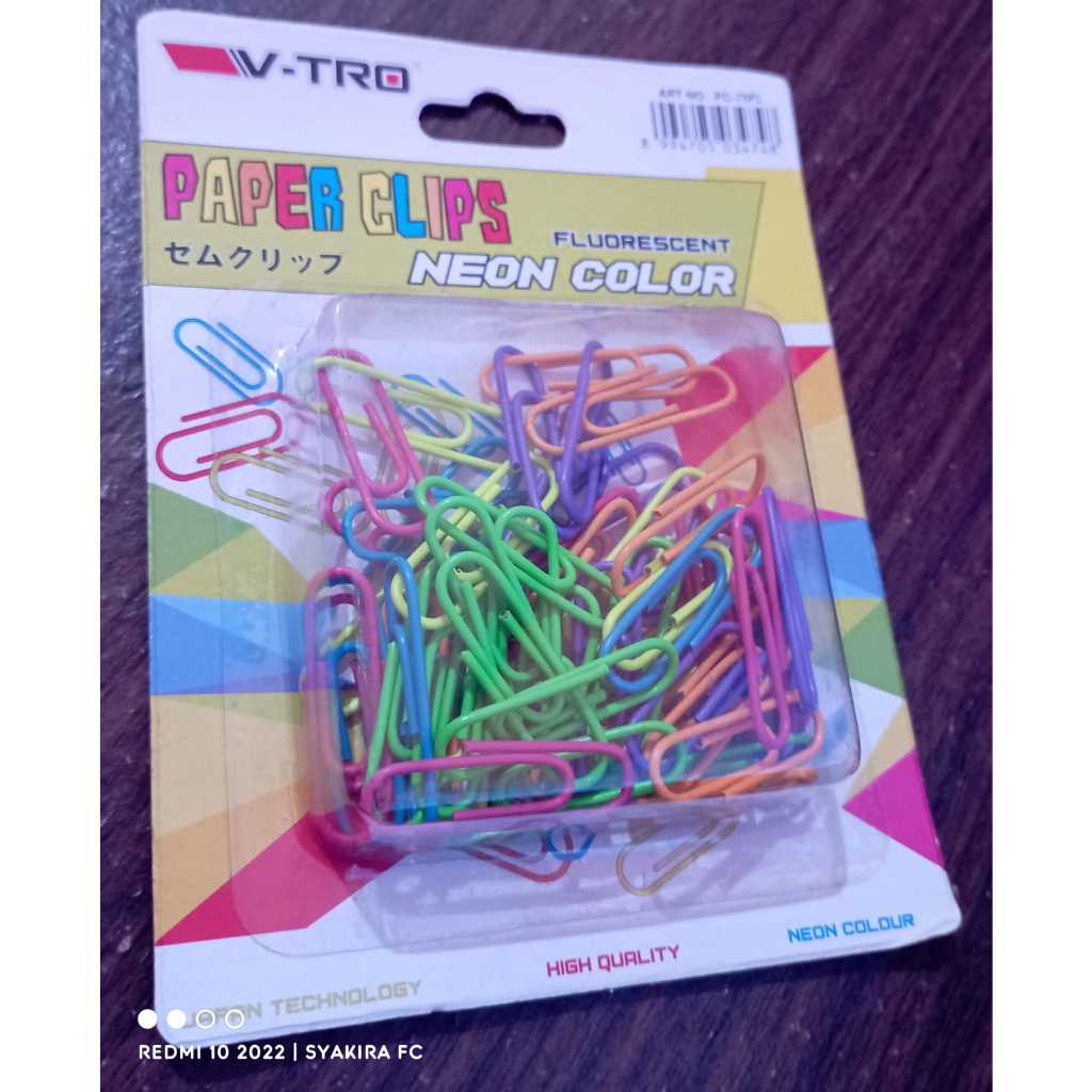 

Paper Clip / Penjepit Kertas / Klip / Clips / Clip V-TRO