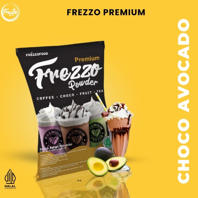 

Bubuk Minuman Rasa Choco Avocado Premium Frezzo 1kg/ Minuman Murah dan Enak Frezzo Premium