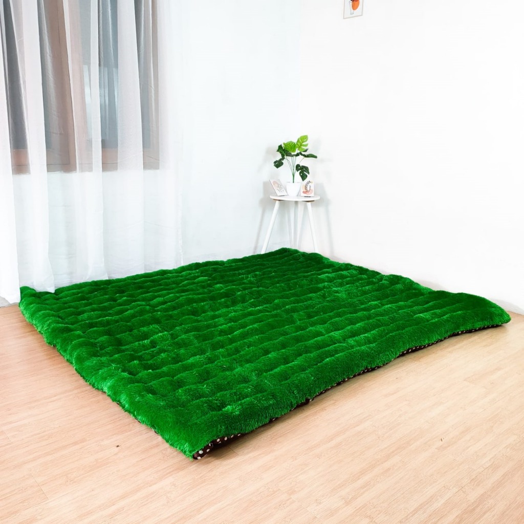 Kasur Gender Bulu Rasfur All Size Kasur Lantai Bulu Rasfur Tebal