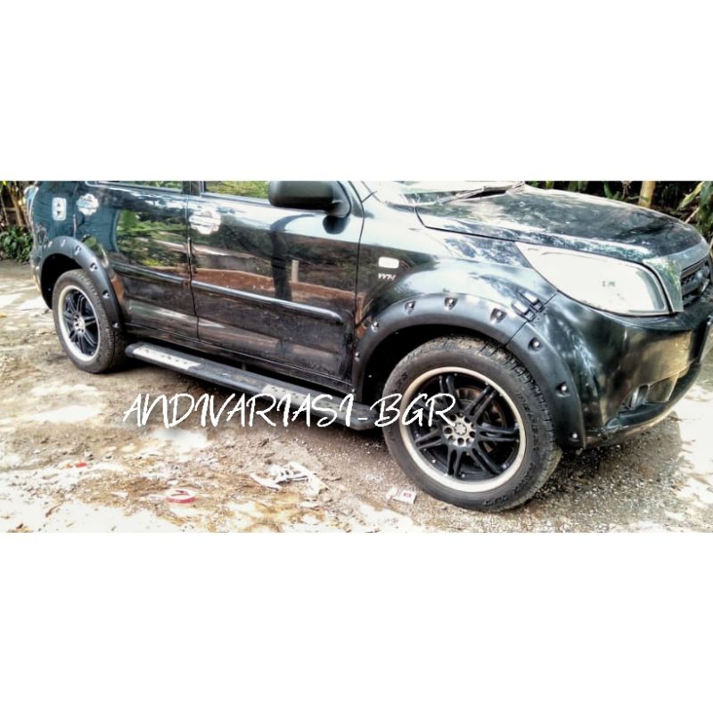 Over fender RUSH & TERIOS konde lama model baut variasi