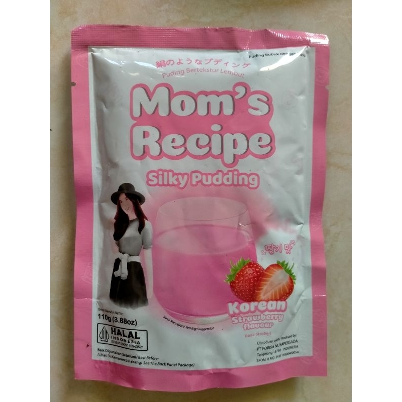 

Silky Pudding Mom's recipe rasa Korean strawberry