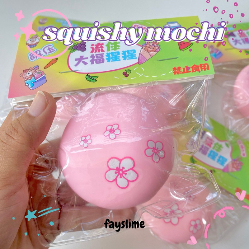 Squishy mochi pink