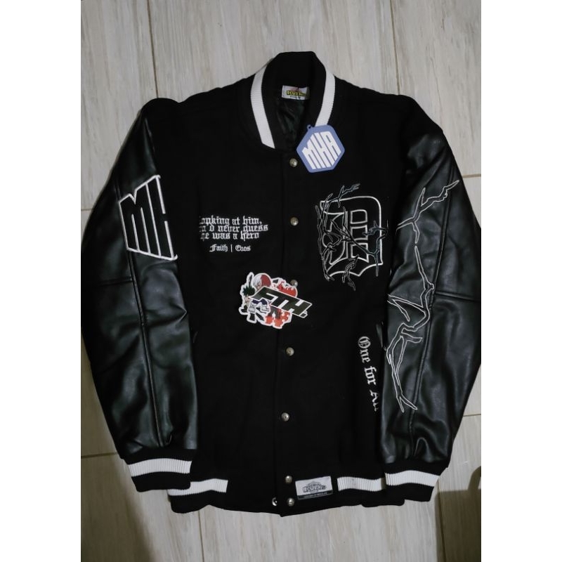 Varsity Jacket Evos x FTH x MHA Vigilante Deku New size L