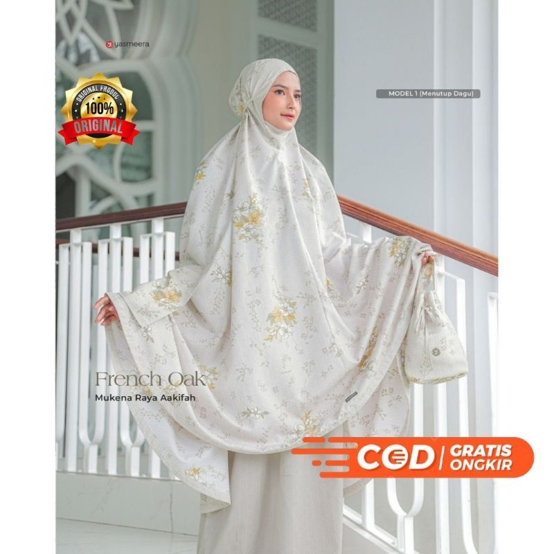 ORIGINAL YASMEERA Mukena Dewasa Terbaru - Mukena Aakifah Style 1 Original  Mukena Terbaru 2024 - Muk