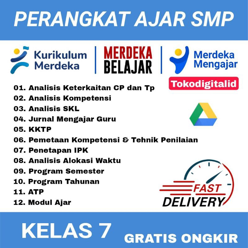 PERANGKAT AJAR SMP KURIKULUM MERDEKA KELAS 7 IKM