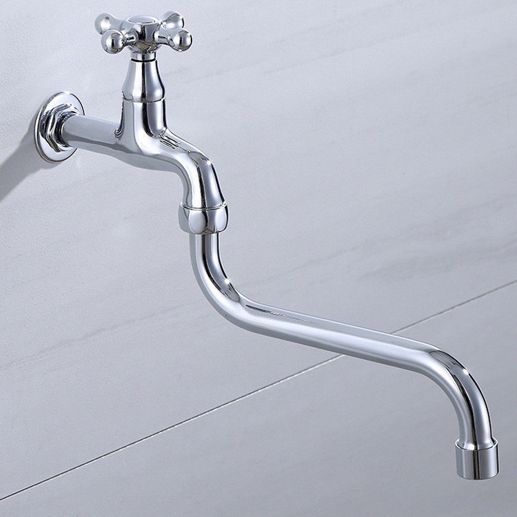 Kran air dapur bebek minimalis engkol F16- keran air wastafel sink tembok wastafel bak cuci piring d