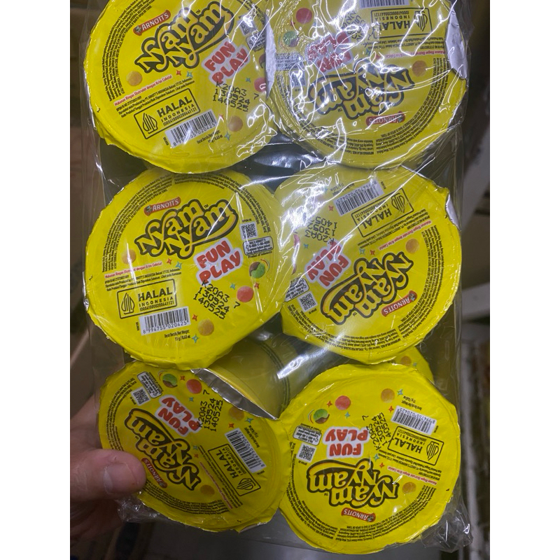 

ARNOTT’S Nyam nyam fun play rice coklat cup