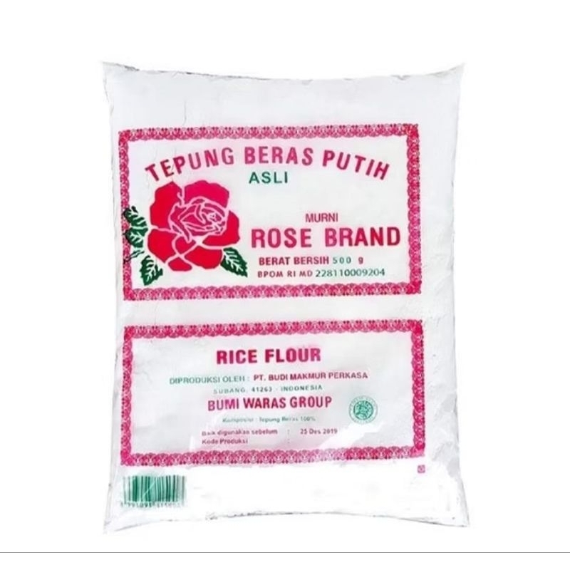 

Tepung Beras Rose Brand Berat 500 gram