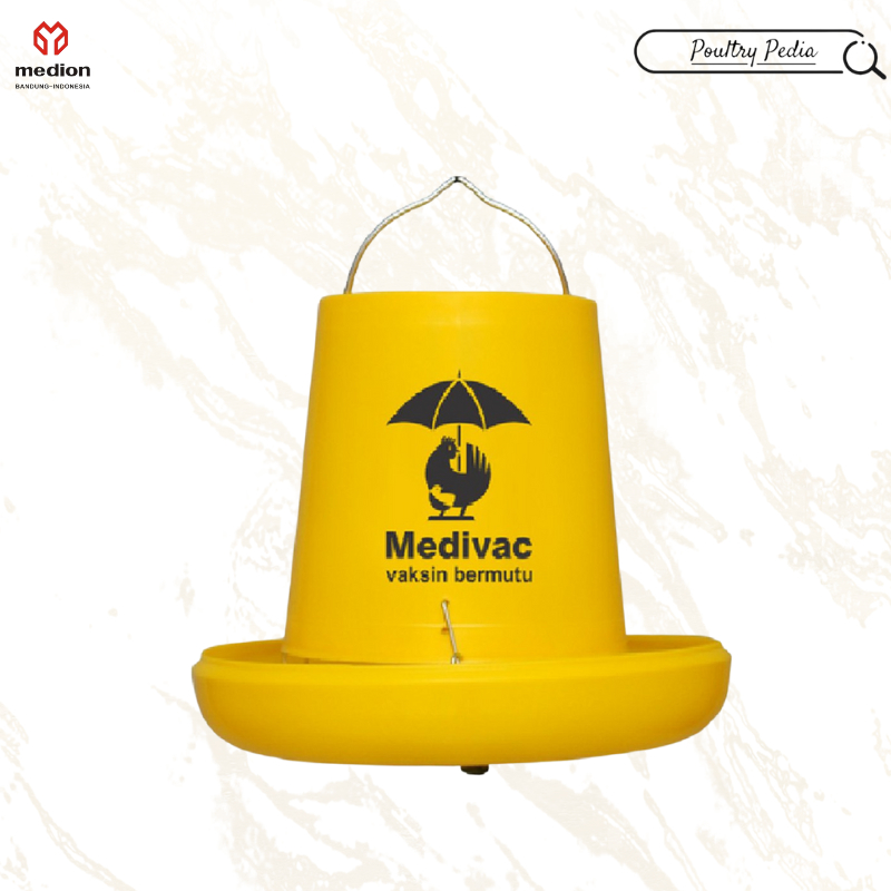 Tempat Pakan Ayam 5KG Medion