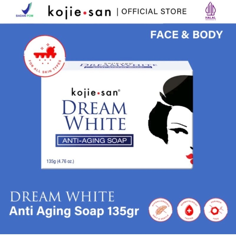 KOJIE SAN Dreamwhite Soap 135g