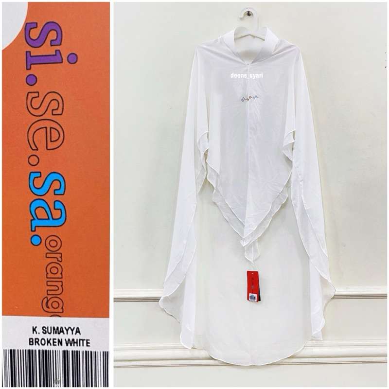 sisesa Khimar sumaya Broken white