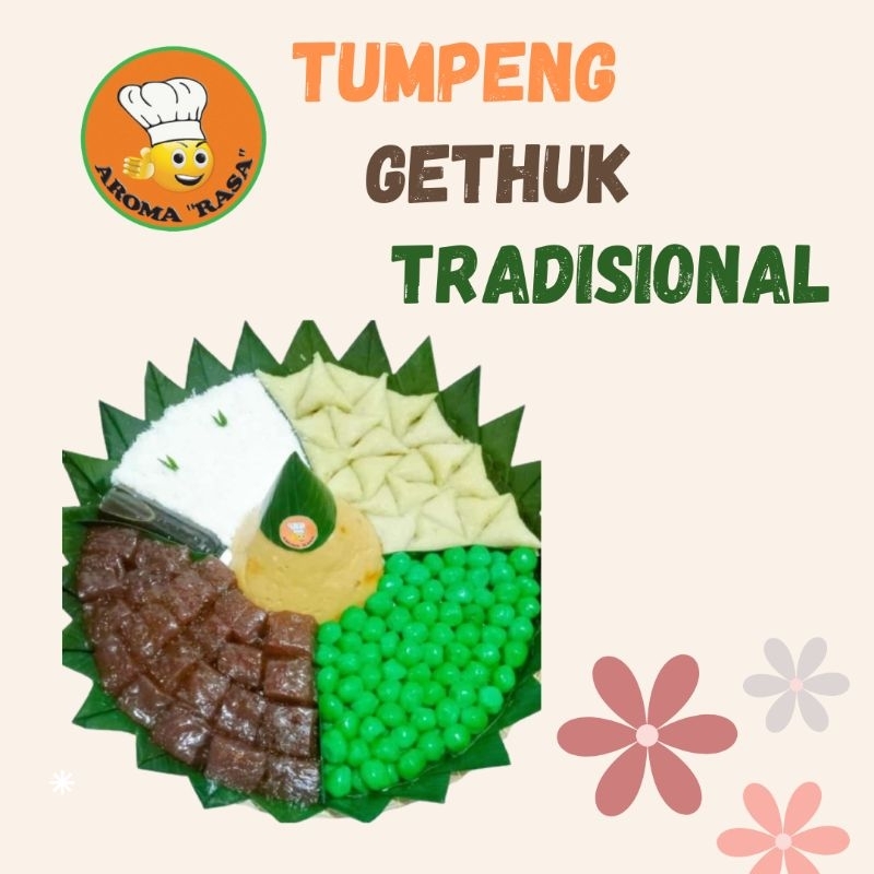 

Kue tampah kukusan/Tumpeng gethuk/Tumpeng gethuk tradisional/Kue kukusan Tradisional/50 pcs