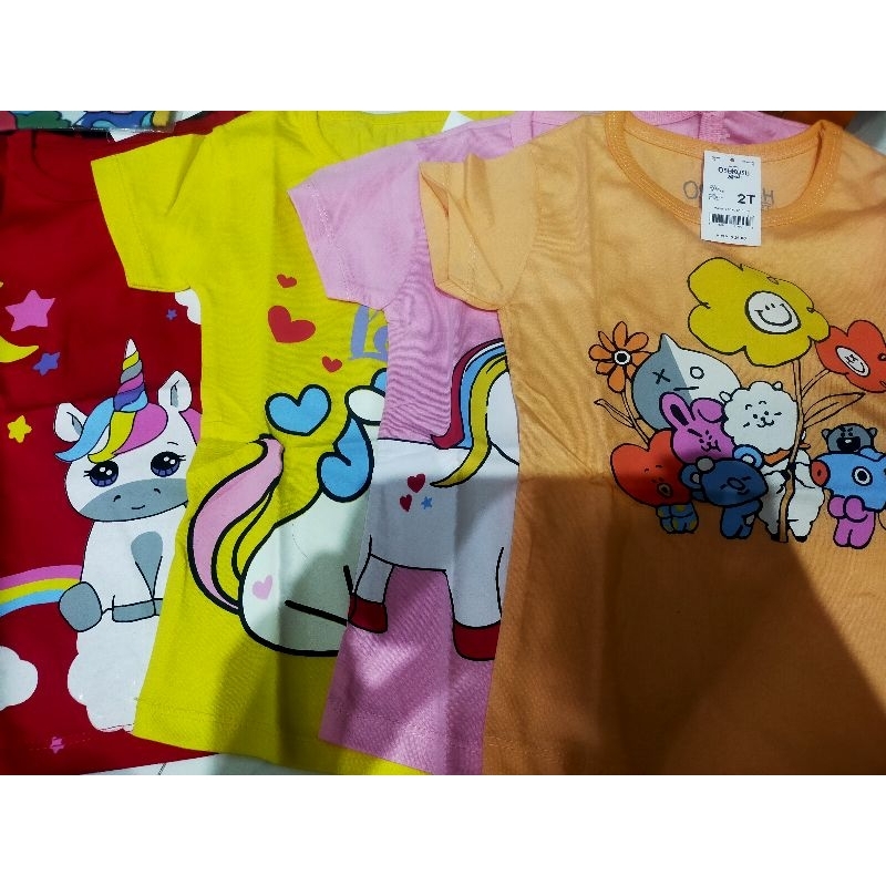 kaos anak perempuan OshKosh bgosh size 2