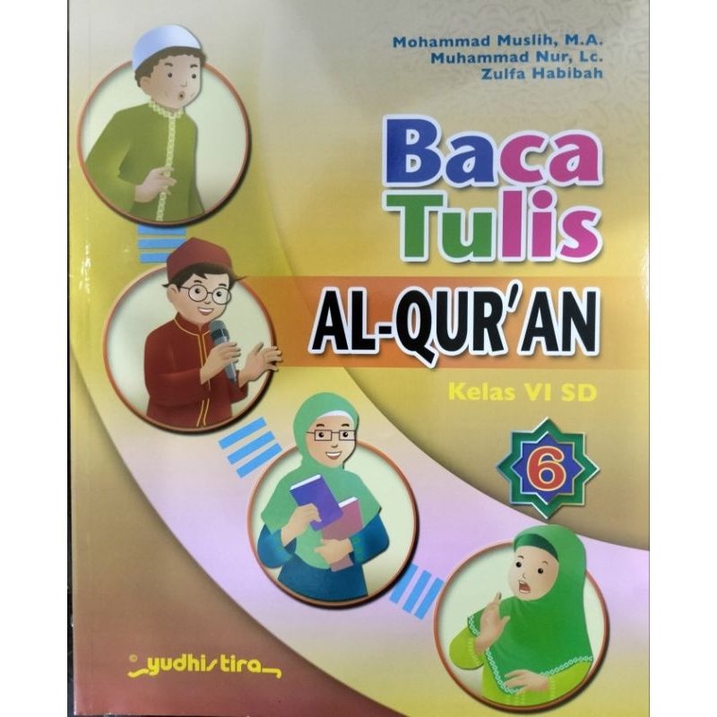 BTQ Kelas 6 SD Penerbit Yudistira