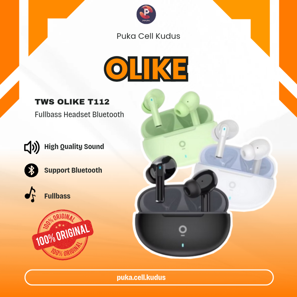 TWS OLIKE T112 Headset Bluetooth ORIGINAL