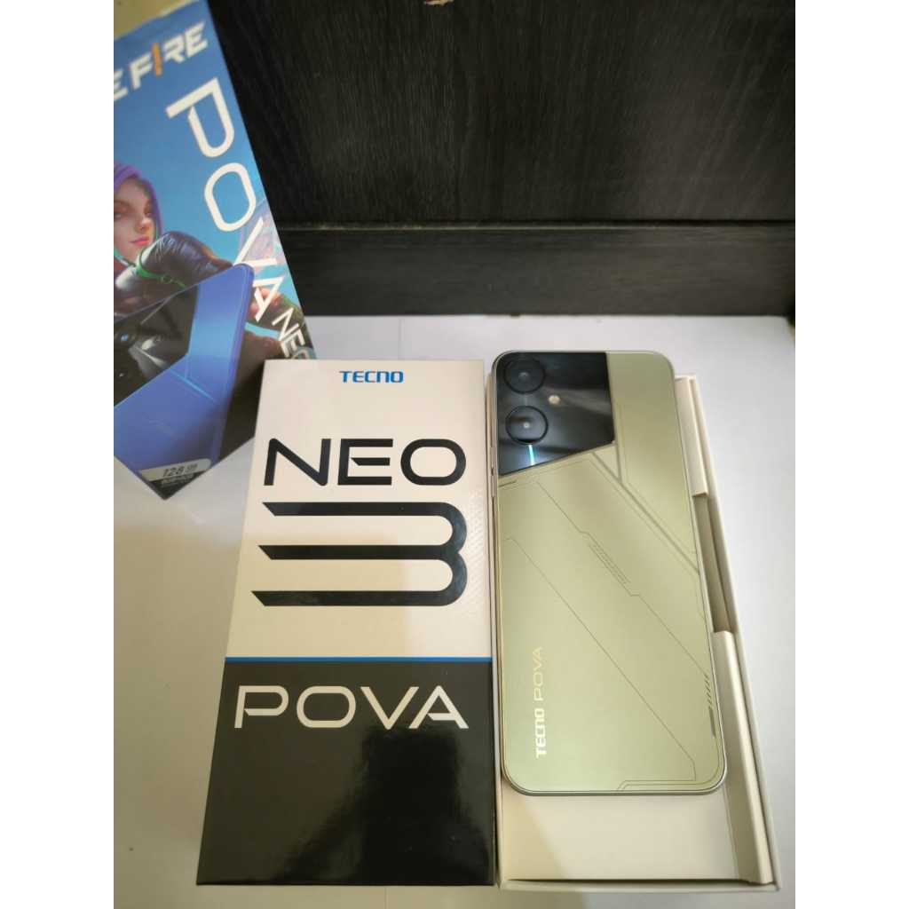 TECNO POVA NEO 3 8/128GB SECOND FULLSET GARANSI