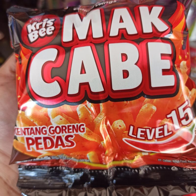 

Krisbee MAK CABE Kentang Goreng Pedas