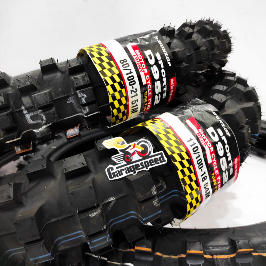 Ban Depan Belakang Dunlop D952 110 18 21 Advanture Trail KLX CRF WR KTM