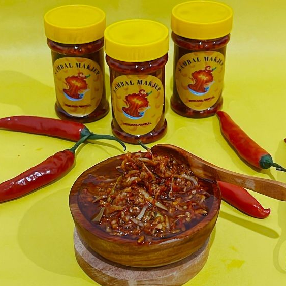 

Sambal Teri Medan / Sambel pedas / Sambel botol / Sambel simple