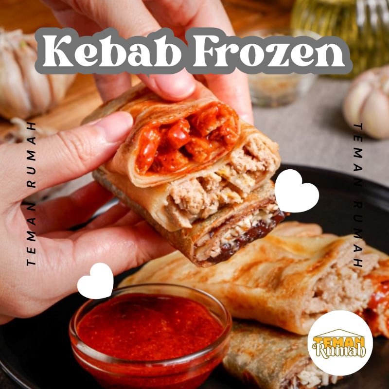 

Kebab Premium by Teman Rumah | Daging Sapi | Isi 5 pcs