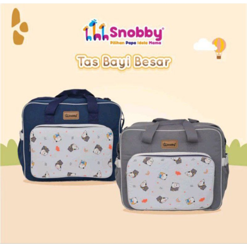 Snobby - Tas Bayi Saku Print Bearly Series (SBT7371) (SBT7372) (SBT7371)