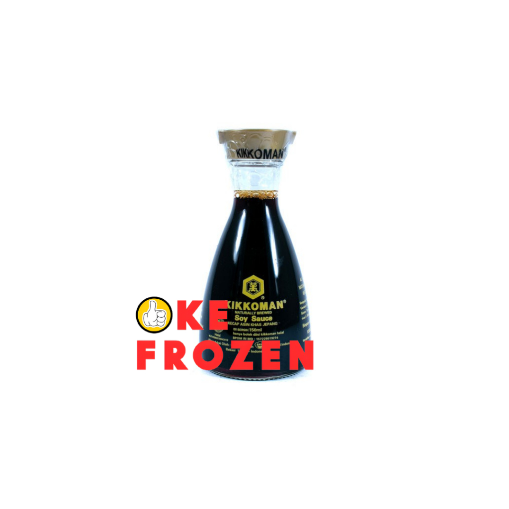 

KIKKOMAN KECAP ASIN 150ML NATURALLY BREWED DIPENSER/KECAP ASIN KHAS JEPANG