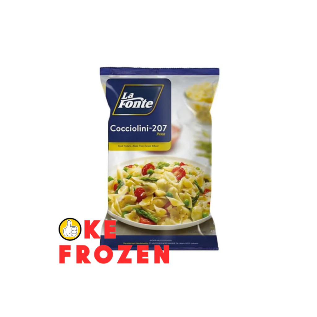 

LA FONTE COCCIOLINI -207 500GR/MAKARONI BENTUK KERANG
