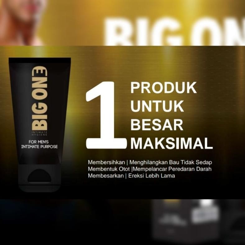 BIG ONE FOR MEN 50 GR PEMBESAR MR P ALAMI TAHAN LAMA