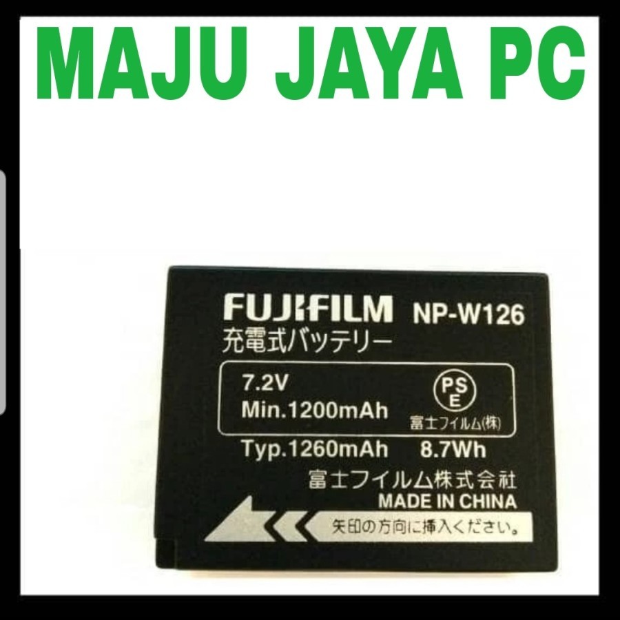 BATTREY FUJIFILM NP-W126 / BATERAI KAMERA FUJIFILM NP - W126
