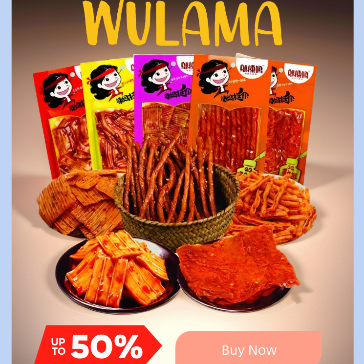 

[BPOM] Wulama LatiaoHALAL Gluten (Cemilan Snack Vegetarian)100gr