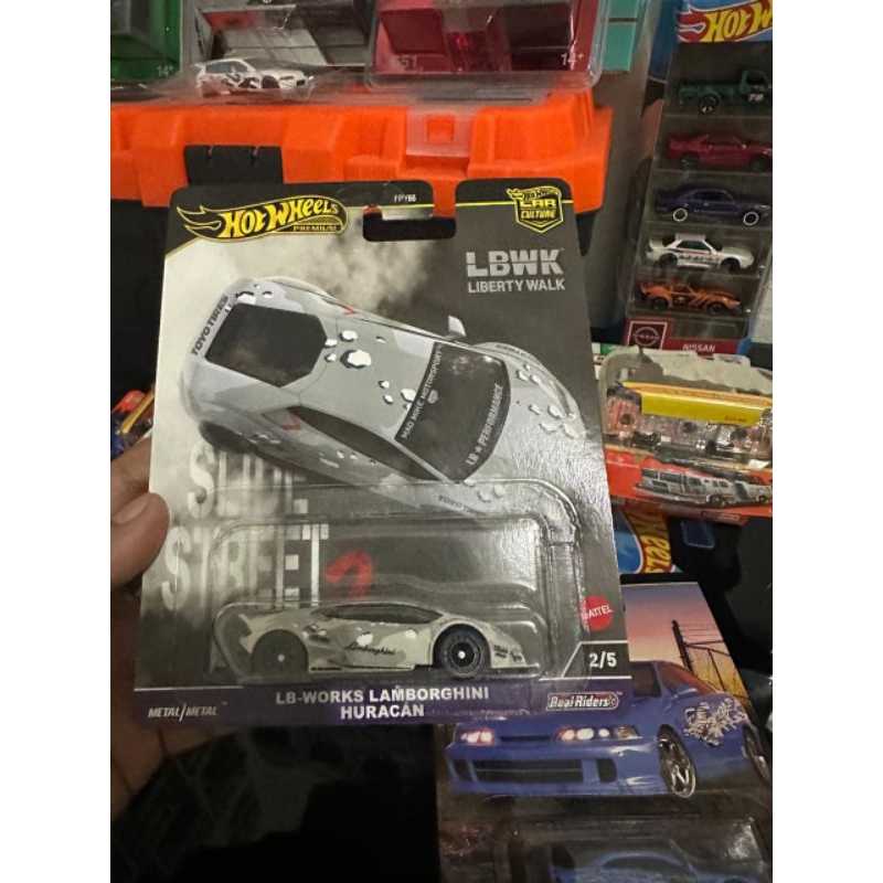 Hotwheels slide street lb-work lamborghini huracan