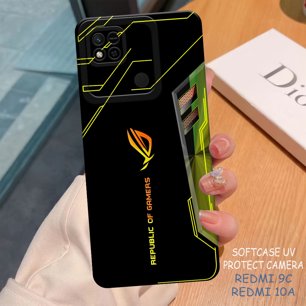 Case XIAOMI REDMI 10A - REDMI 9C  - Softcase XIAOMI REDMI 10A - REDMI 9C  - Softcase Pro Camera -  C