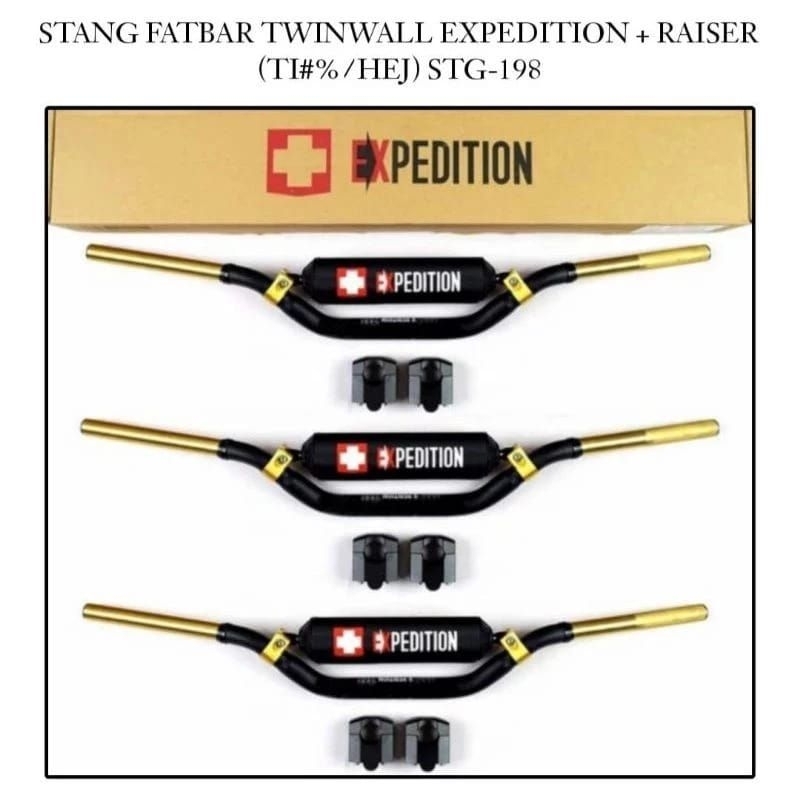 STANG EXPEDITION TWINWALL EXPEDITION PLUSH RISER KLX CRF DTRACKER TRAIL UNIVERSAL MOTOR