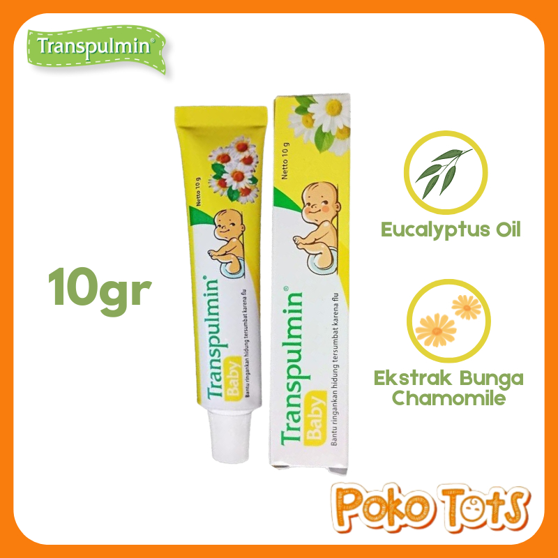 Transpulmin BB Baby Balsam 10gr Balsem Bayi Batuk Pilek Anak WHS
