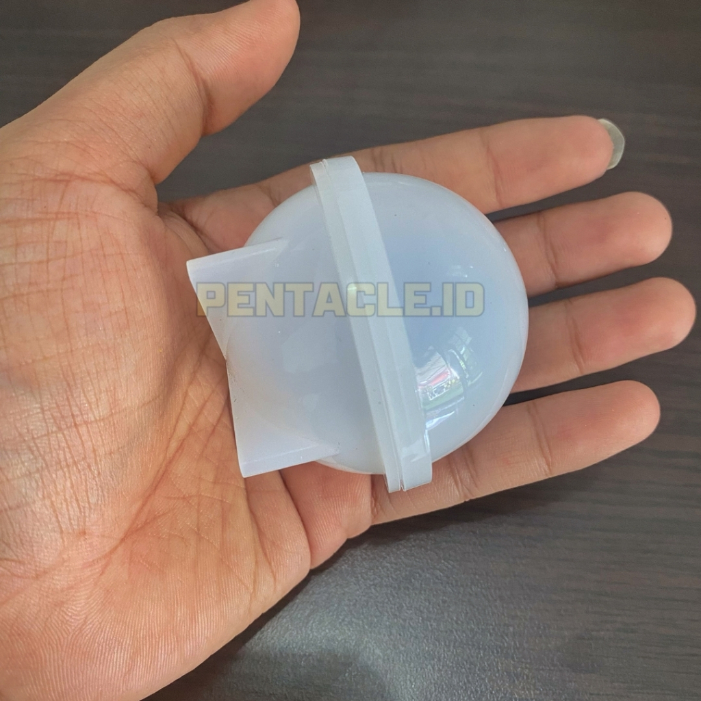 Cetakan Bola Resin Ukuran Besar Diameter 5cm Bahan Silicone Karet Silikon Lentur Elastis Bentuk Bund