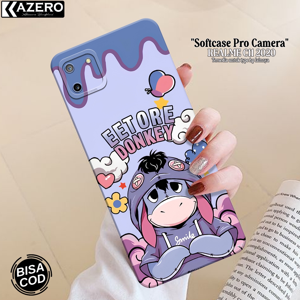 Case REALME C11 2020 - Fashion Case Kartun - Softcase REALME C11 2020 - Silikon Pro Camera - Kesing 