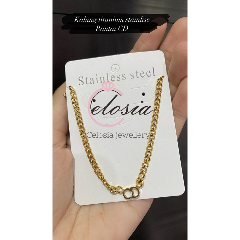 KALUNG CD RANTAI STANLISE TITANIUM