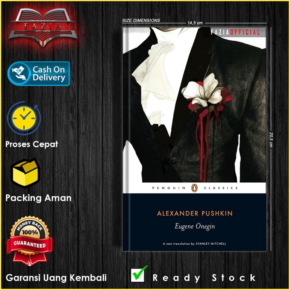 PROMO SPESIAL Eugene Onegin by Alexander Pushkin EnglishIndonesia