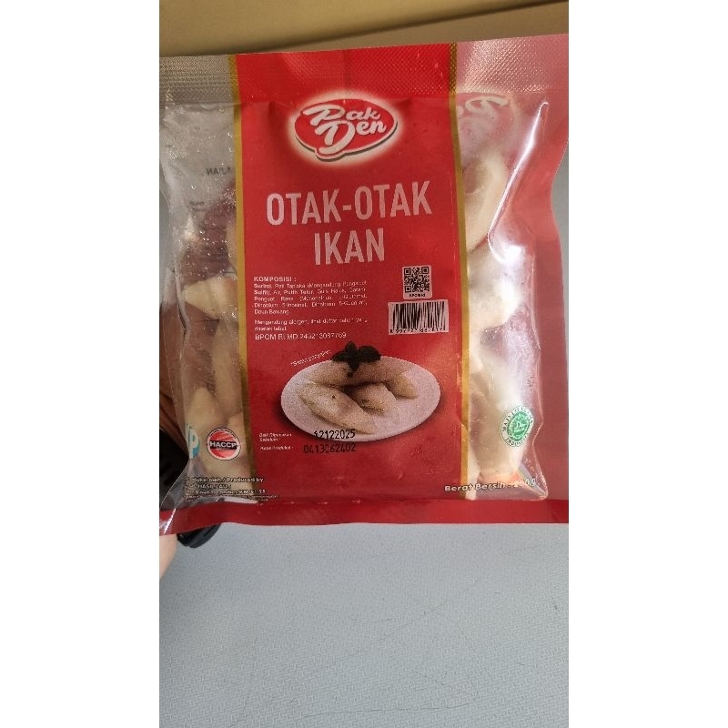 

otak otak ikan mini pak den