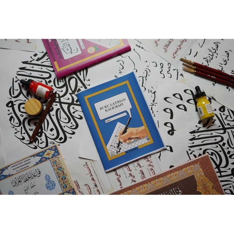 

buku kotak kotak kosong latihan kaligrafi