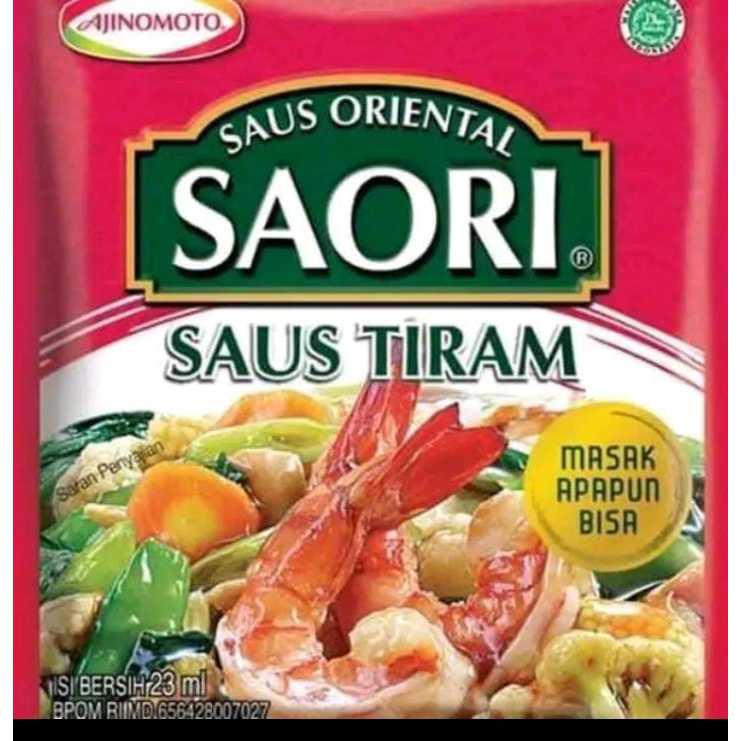 

SAORI SAUS TIRAM RENCENG 1 RTG ISI 10