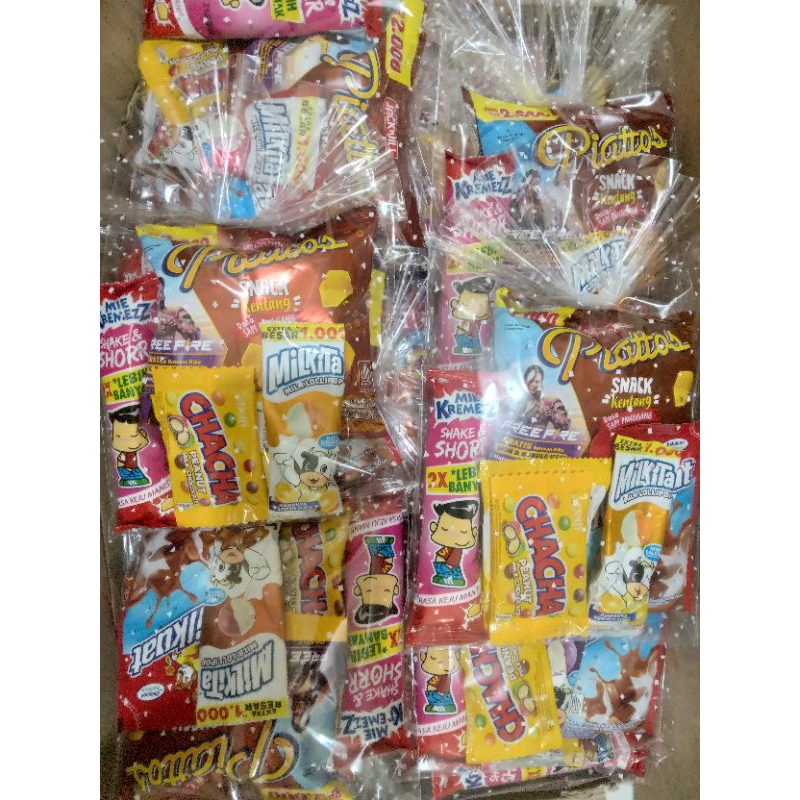 

Goodie souvenir snack ulang tahun ultah anak